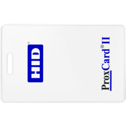 Бесконтактная пластиковая карта с чипом HID ProxCard 2 Clamshell (толстая), RFID-карта с прорезью