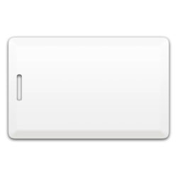 Бесконтактная пластиковая карта HID ProxCard 2 Clamshell с прорезью